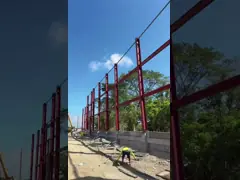 Prefab Self Storage Buildings，Design Car 4S Showroom Steel Structure Hall Prefabricated Buildings